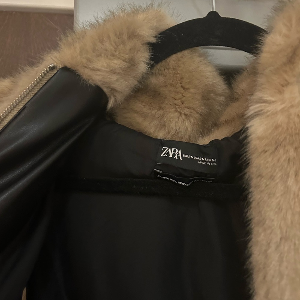 Zara Fur Vest